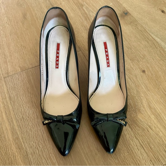 Prada Patent Leather Heels - Picture 1 of 11